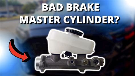 master cylinder internal leak symptoms|Don’t Ignore These Signs: How to Tell If Brake Master Cylinder is。